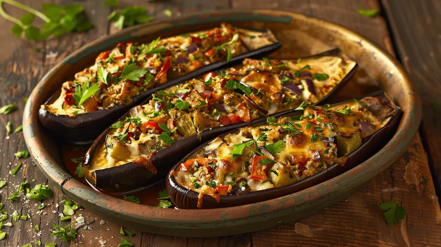 aubergines farcies