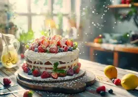 Recette durable pour un gâteau d’anniversaire sans moule et zéro déchet